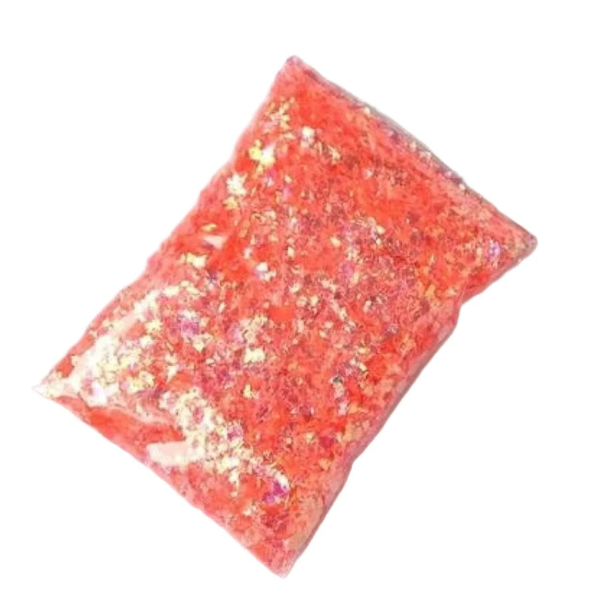 10g Holographic Nail Flake Glitter Set A – Orange/Pink