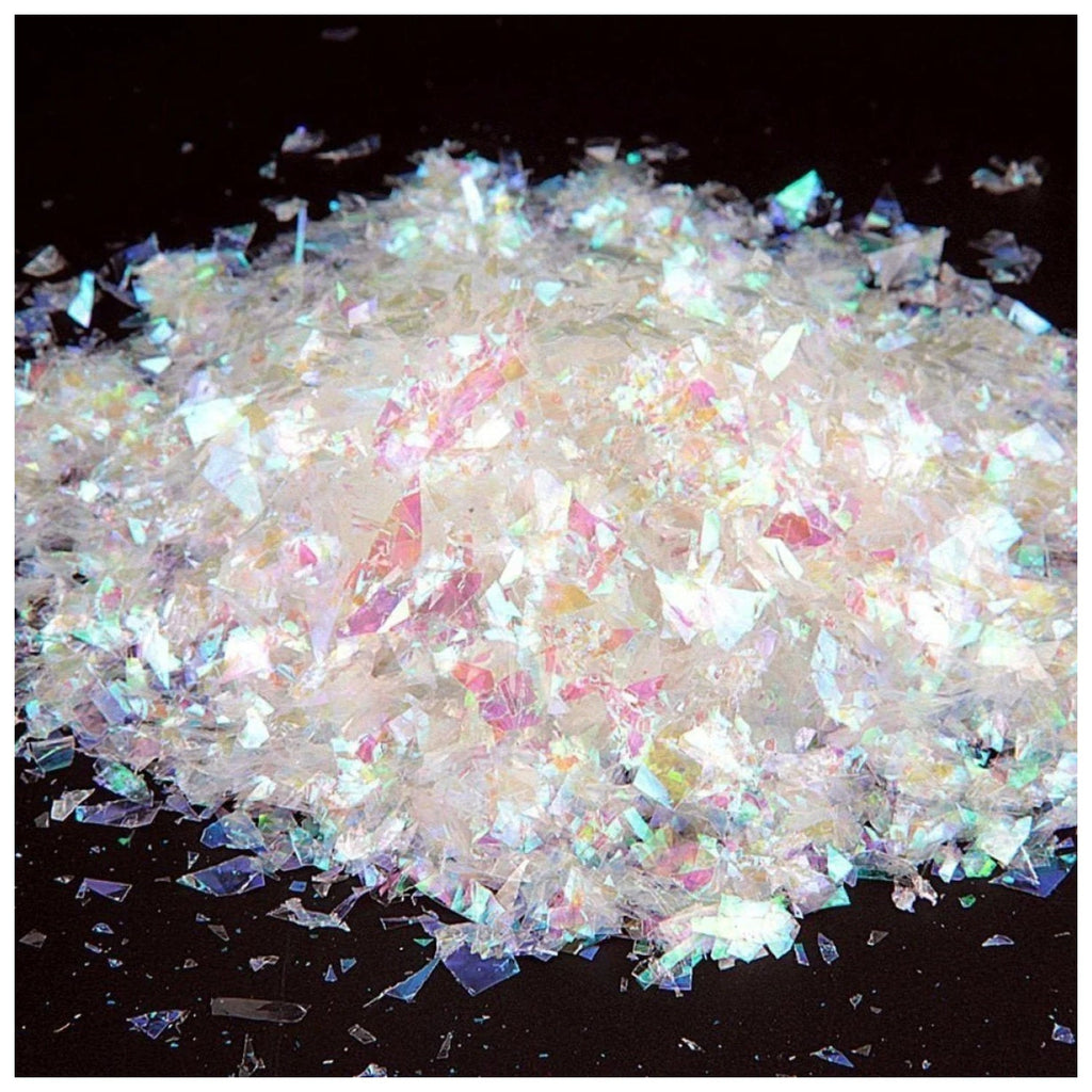 10g Holographic Nail Flake Glitter Set A