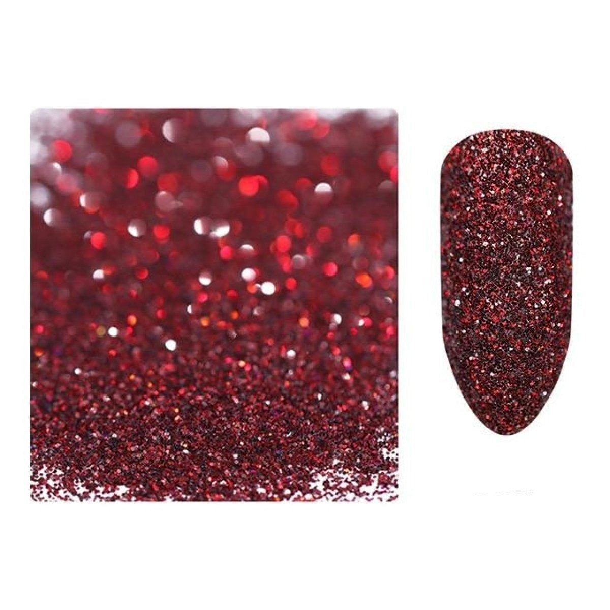 10g Holographic Nail Glitter Powder – 10