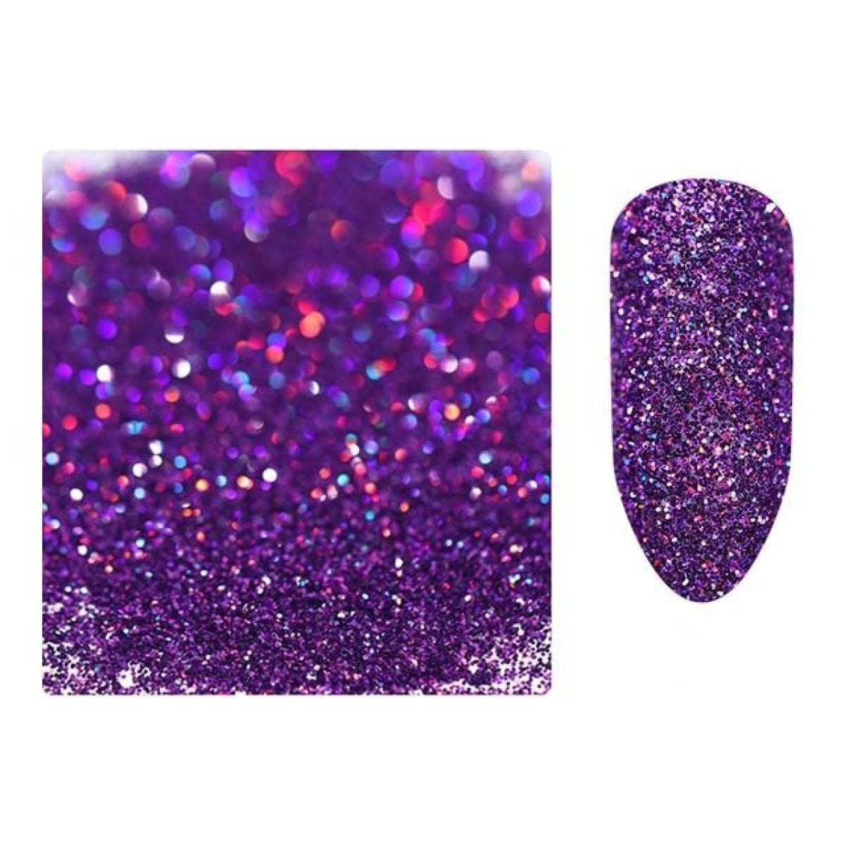 10g Holographic Nail Glitter Powder – 6
