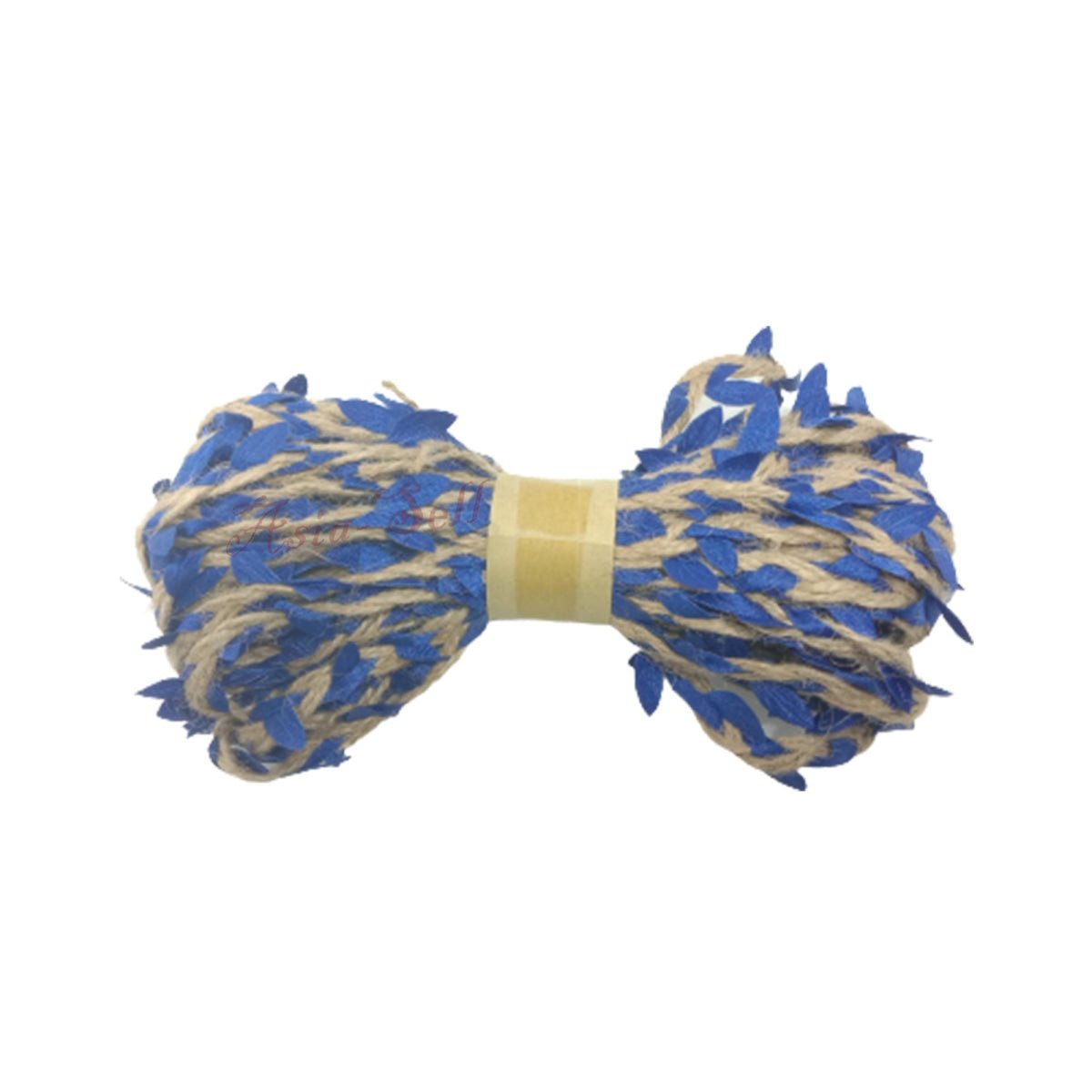 10m Artificial Vine Green Leaf Hessian Jute Twine Rope – Royal Blue