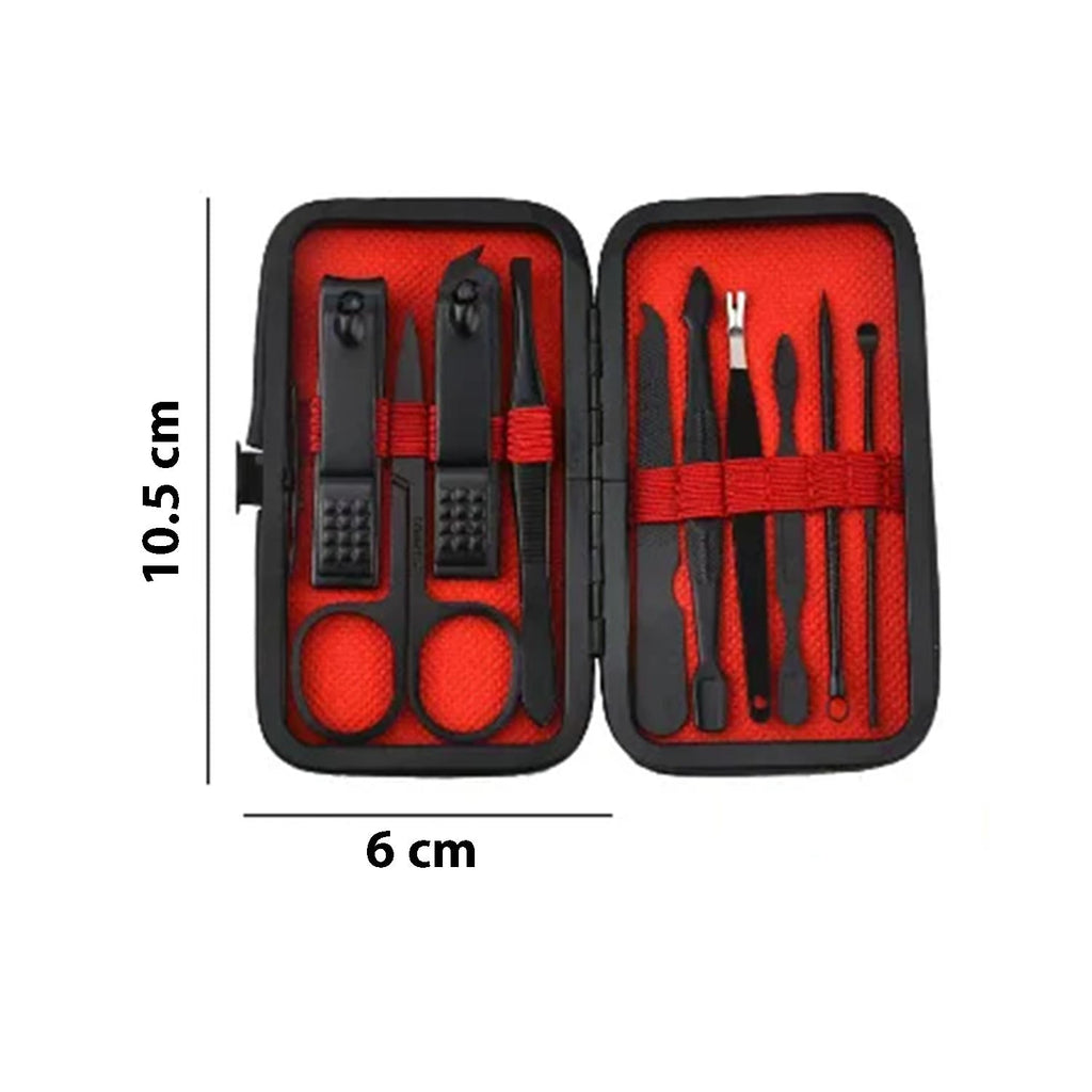 10pc Travel Nail Kit Clipper Set