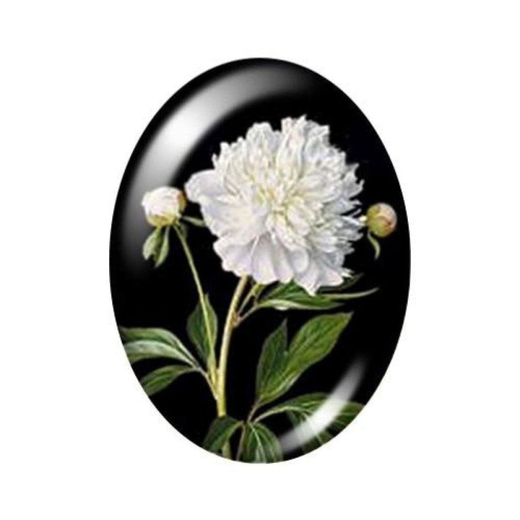 10 Oval Photo Glass Cabochons 13x18mm/18x25mm/30x40mm