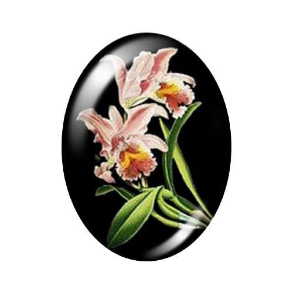 10 Oval Photo Glass Cabochons 13x18mm/18x25mm/30x40mm