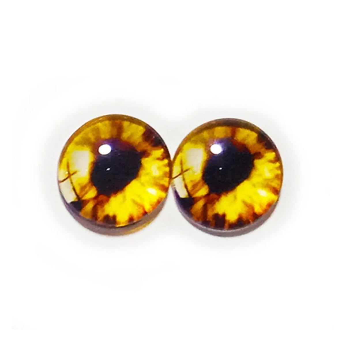 10pcs Glass Cabochon Eyes 6mm-12mm Mixed Colours – 6mm - 24. Mixed Set 1