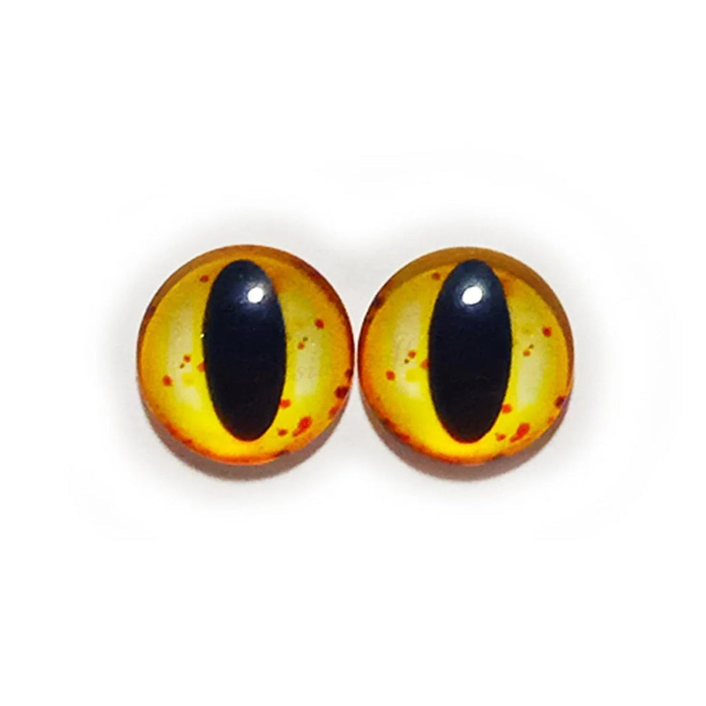 10pcs Glass Cabochon Eyes 6mm-12mm Mixed Colours – 6mm - 24. Mixed Set 1