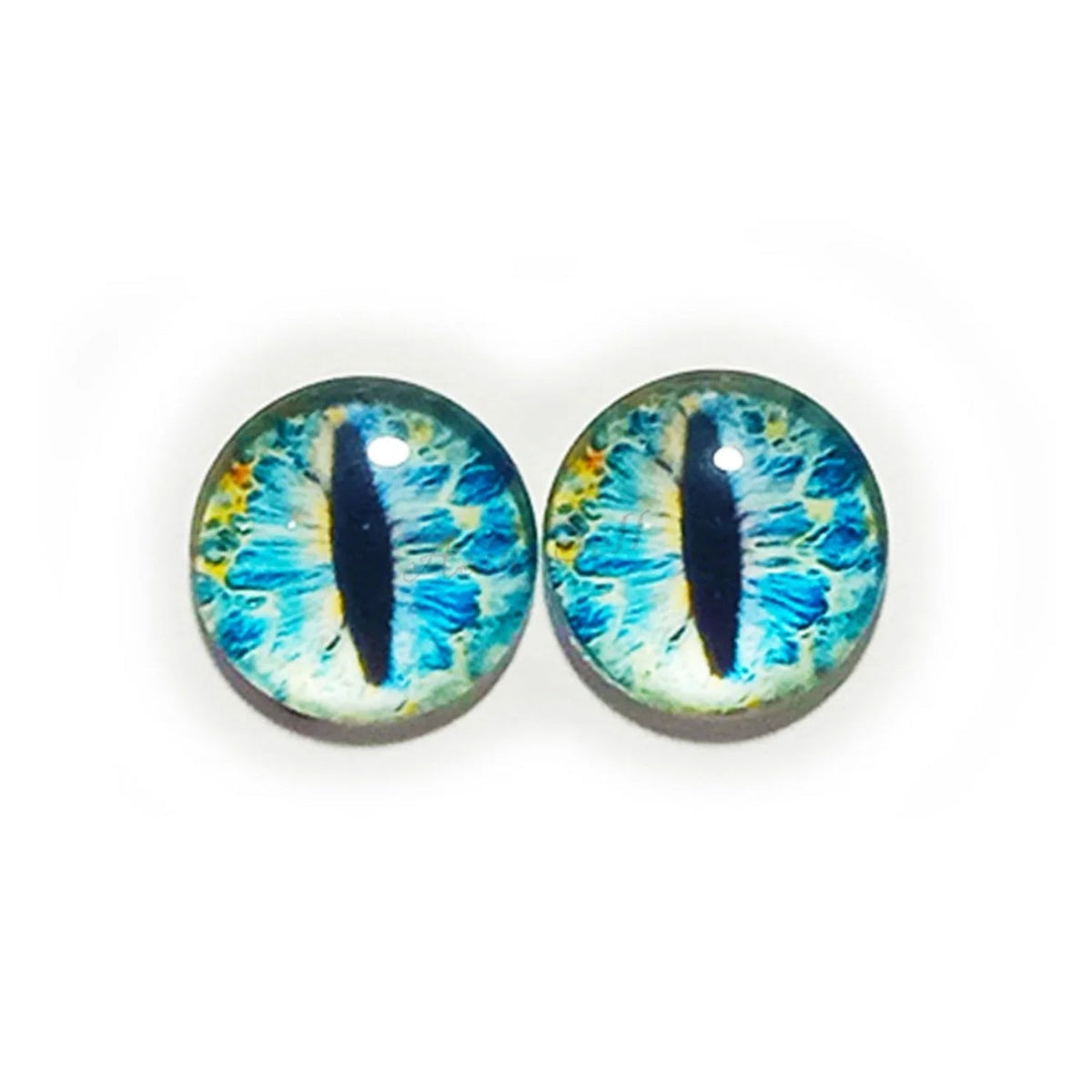 10pcs Glass Cabochon Eyes 6mm-12mm Mixed Colours – 6mm - 24. Mixed Set 1
