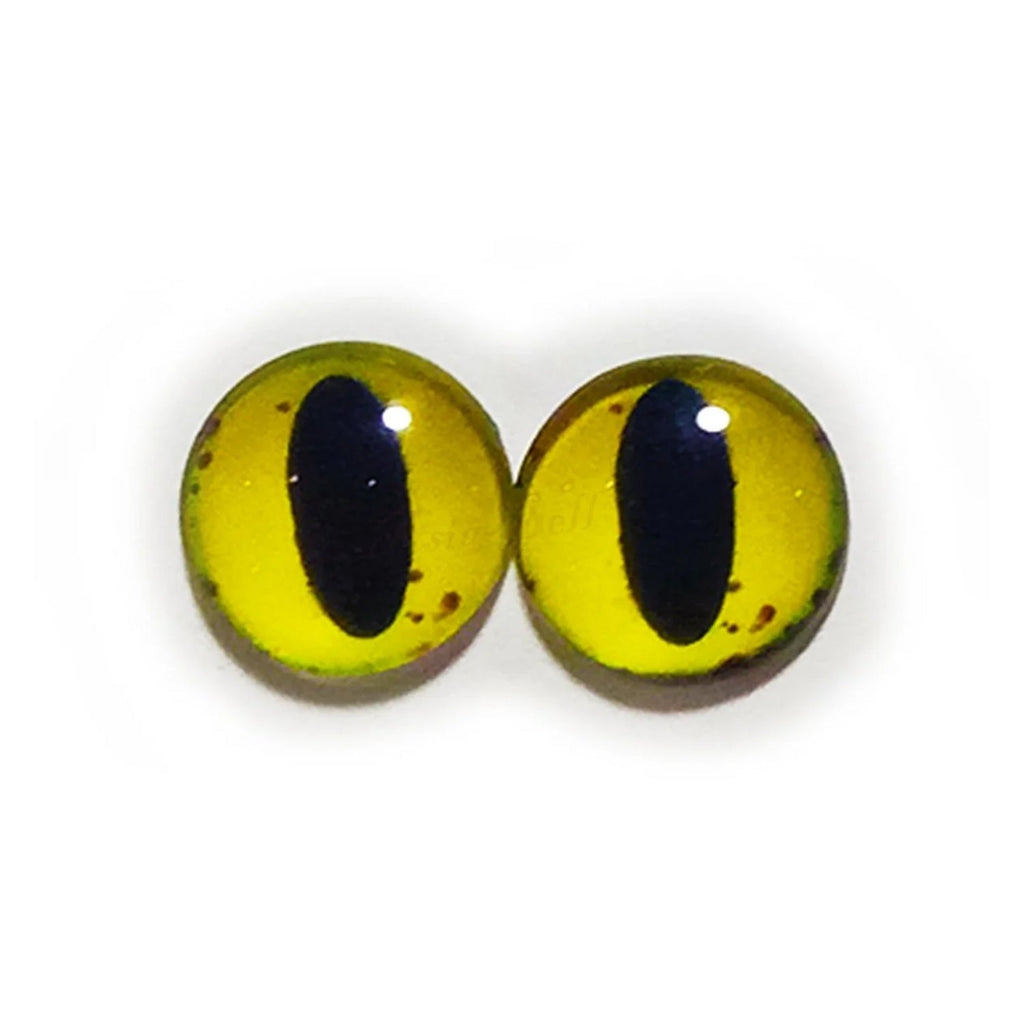 10pcs Glass Cabochon Eyes 6mm-12mm Mixed Colours – 6mm - 24. Mixed Set 1