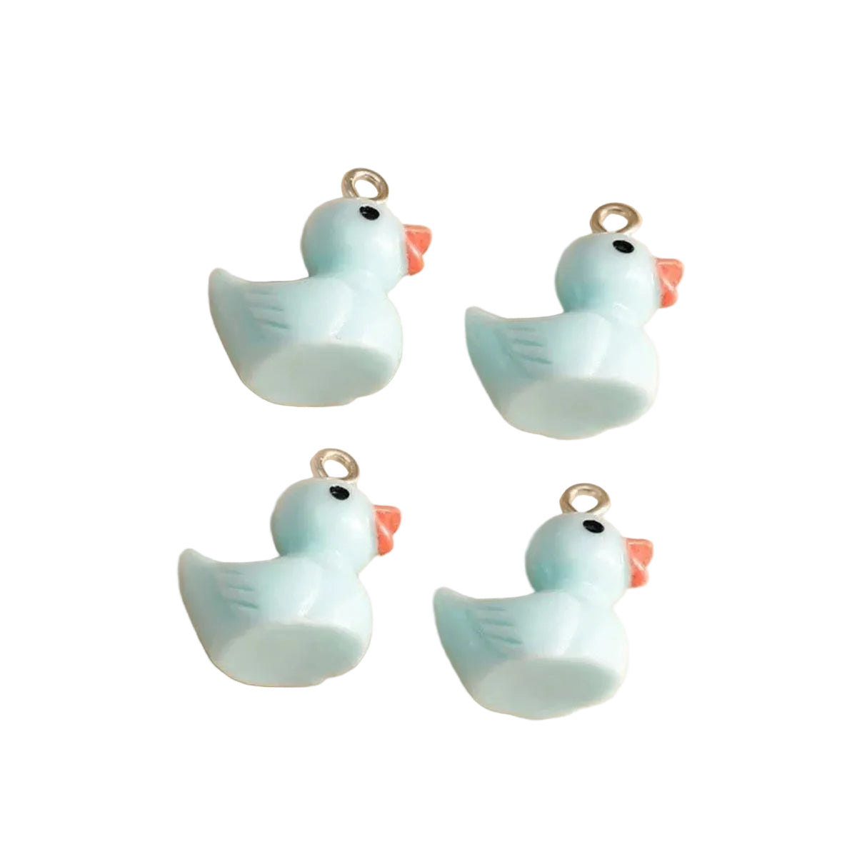 Miniature Garden Animal Charms with Loop Pendant – 10pcs