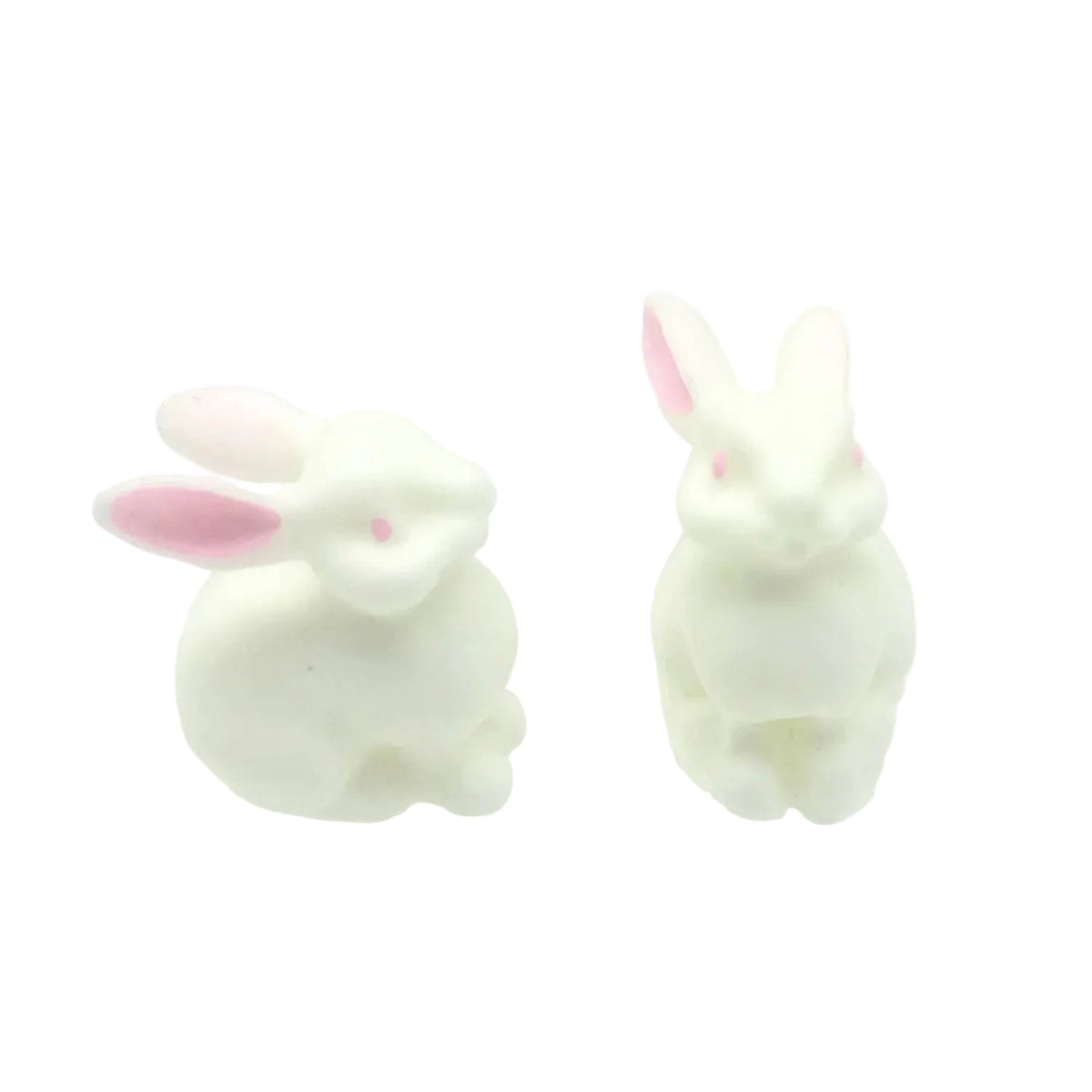 Miniature Garden Animal Figurine Craft Set – 10 Pieces – Rabbits Small