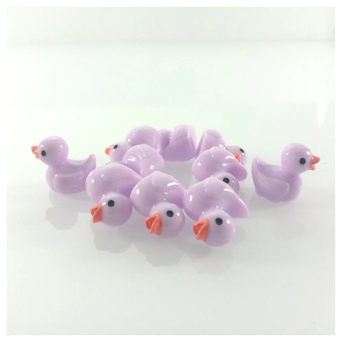Purple Duck Miniature Garden Figurines 10pcs
