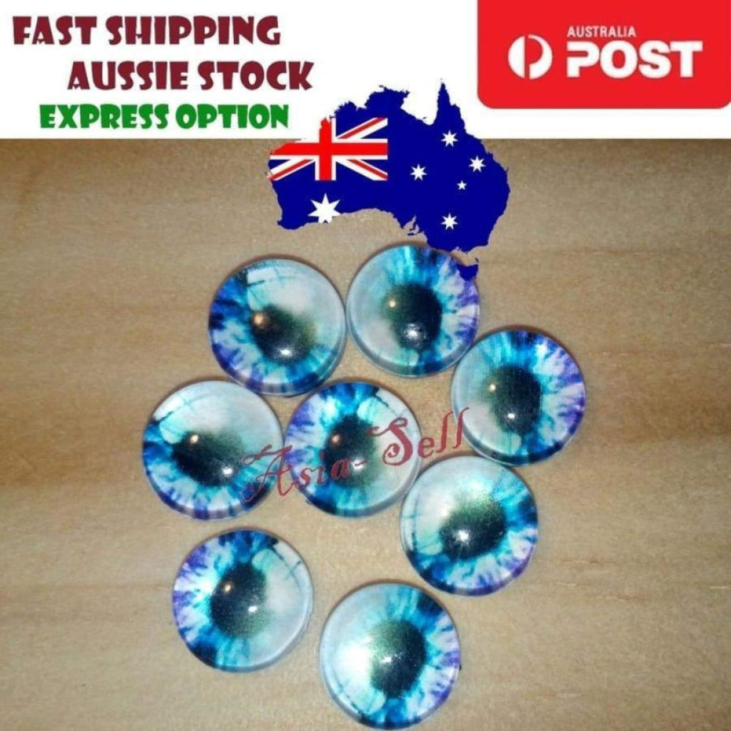 20mm Glass Animal Eyes – Pack of 10
