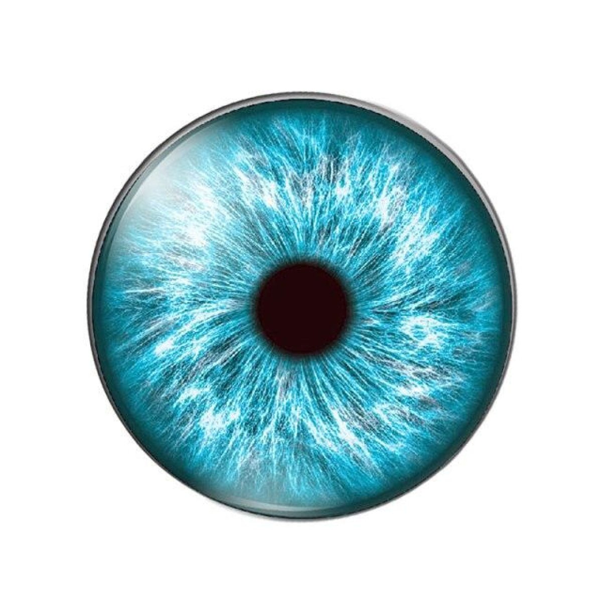 10pcs Round Glass Doll Eyes 10mm-25mm Cabochons Multi-Colour