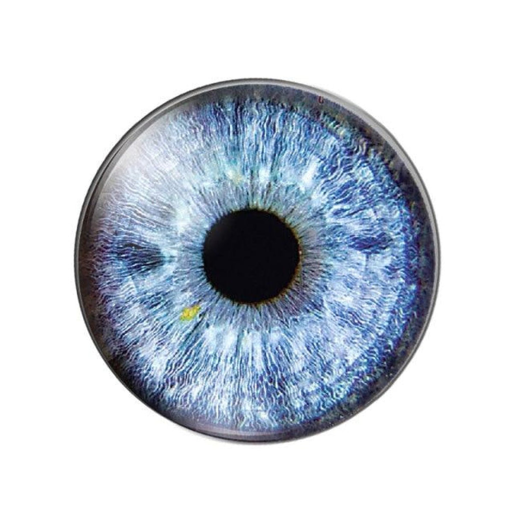 10pcs Round Glass Doll Eyes 10mm-25mm Cabochons Multi-Colour