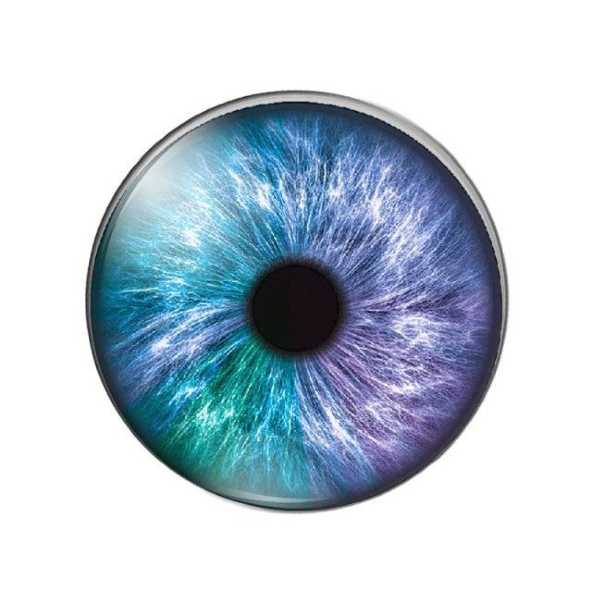 10pcs Round Glass Doll Eyes 10mm-25mm Cabochons Multi-Colour
