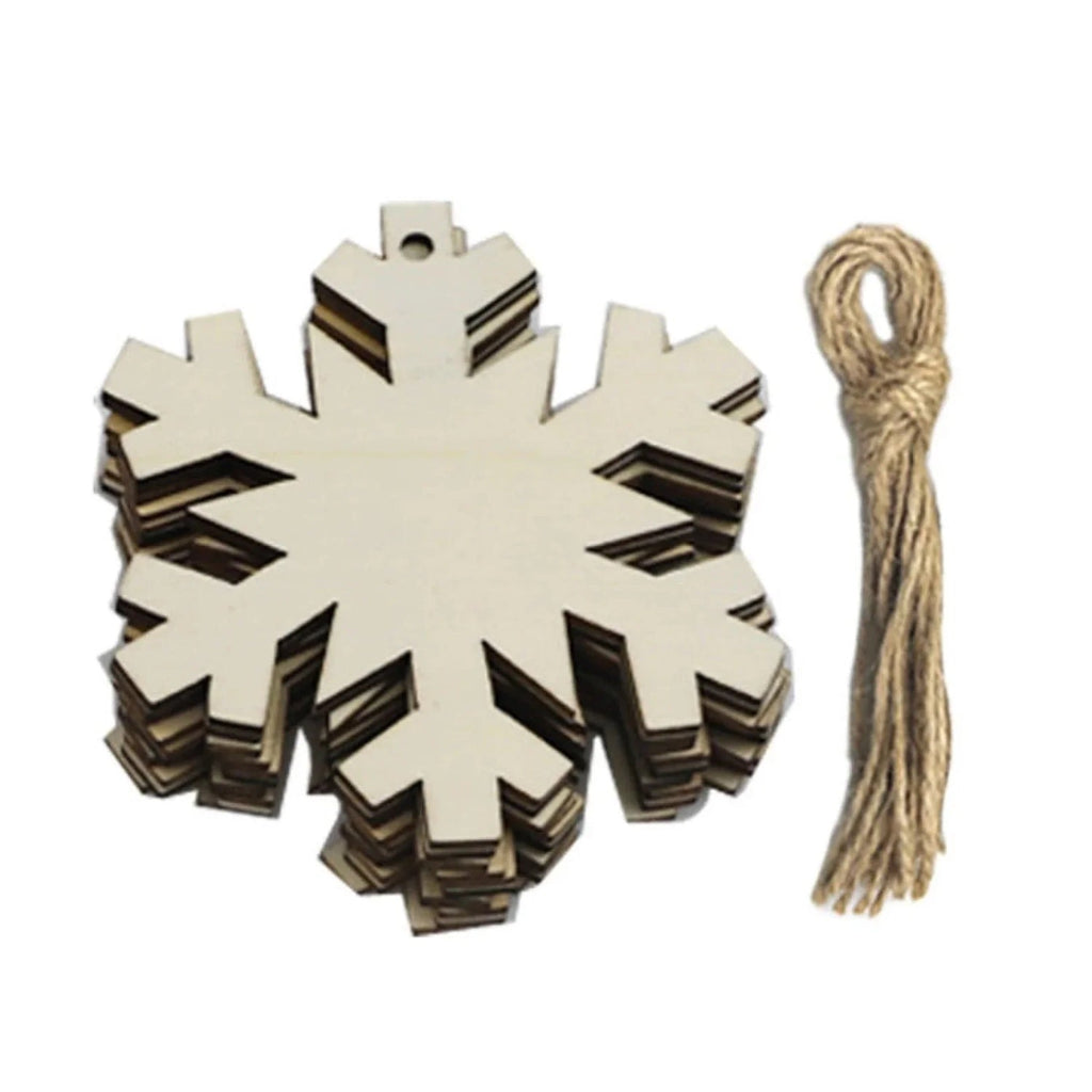 10 Wooden Ornament Forms for DIY Christmas Crafts