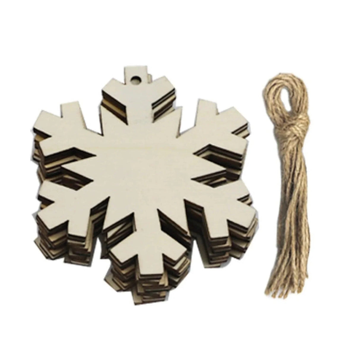 10 Wooden Ornament Forms for DIY Christmas Crafts