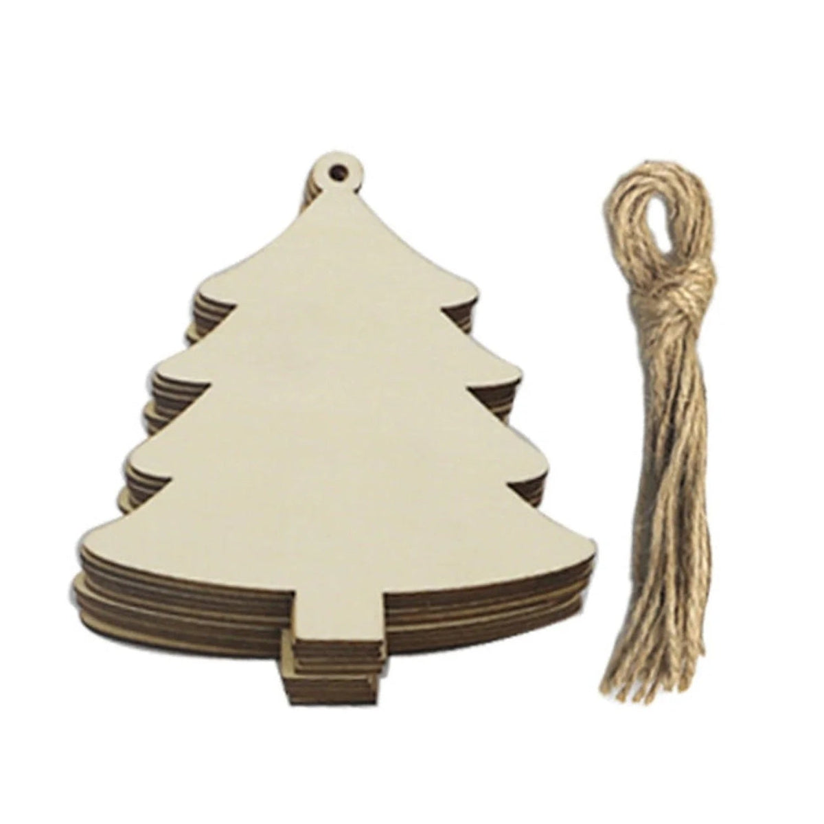 10 Wooden Ornament Forms for DIY Christmas Crafts – Christmas Tree
