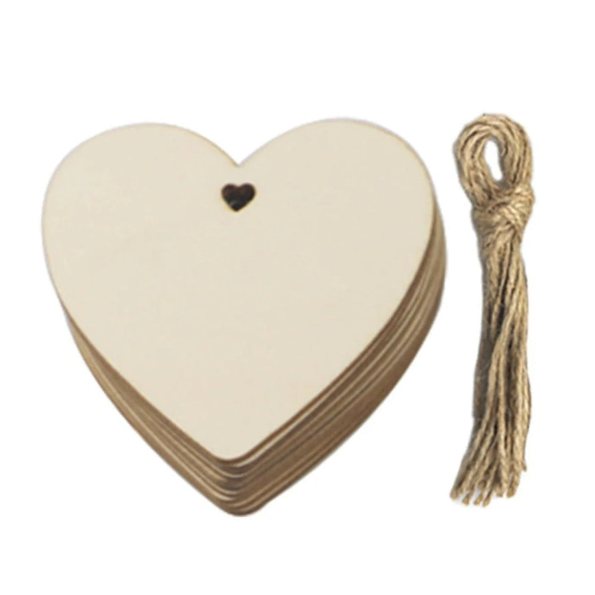 10 Wooden Ornament Forms for DIY Christmas Crafts – Heart