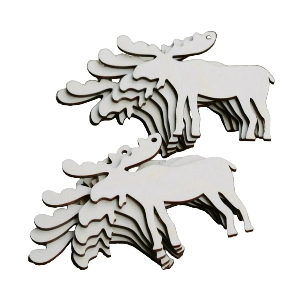 10 Wooden Ornament Forms for DIY Christmas Crafts – Moose
