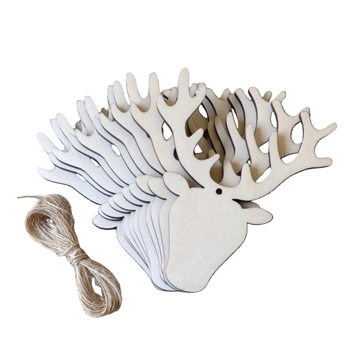 10 Wooden Ornament Forms for DIY Christmas Crafts – Moose Head