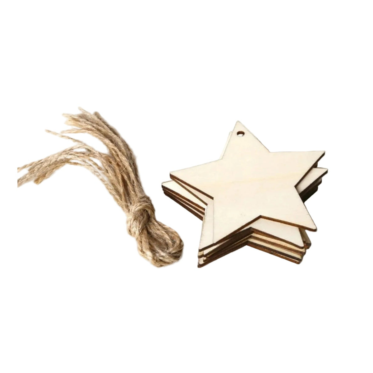 10 Wooden Ornament Forms for DIY Christmas Crafts – Star