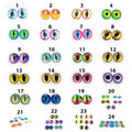 10pcs 15mm & 18mm Glass Eyes Cabochon Flat Dome Animal – 15mm / 1. Blue Round Pupils, 15mm / 2. Orange Slit Pupils, 15mm / 3. Red Orange Animal Eyes, 15mm / 4. Green Round Pupils, 15mm / 5. Green Lizard Eyes, 15mm / 6. Purple White Round Pupils, 15mm