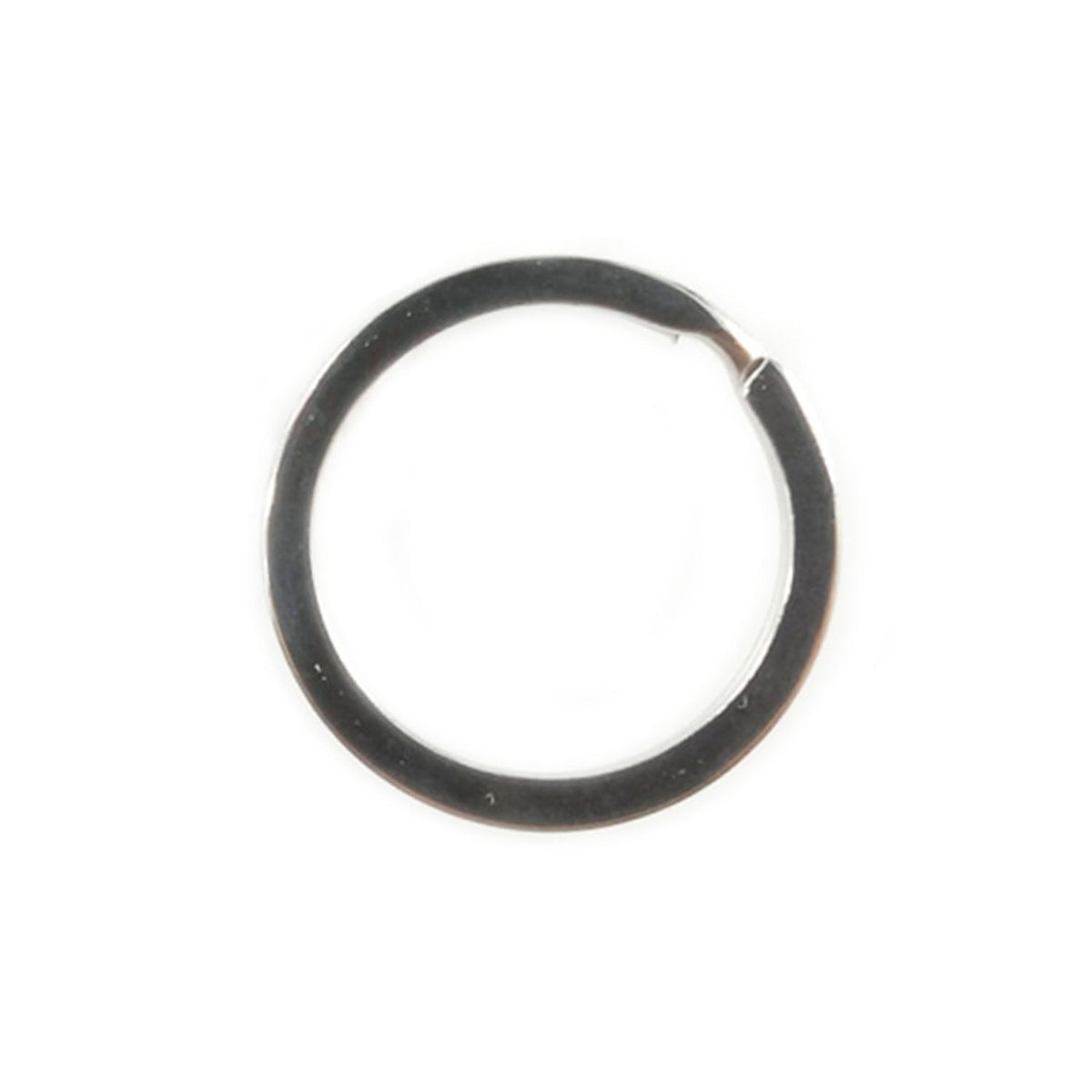 Flat Metal Key Ring Holder Split Rings 10pcs – 30mm