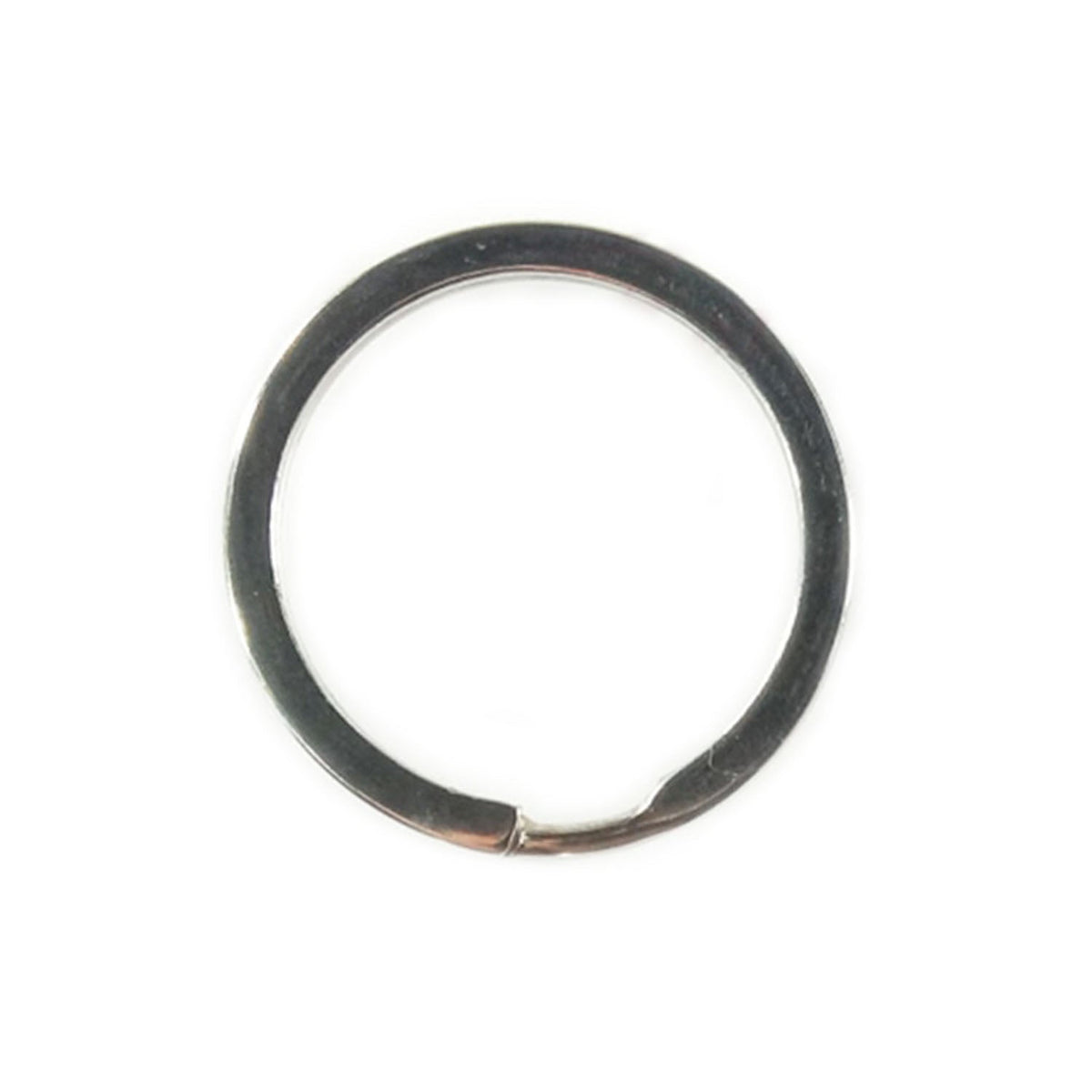 Flat Metal Key Ring Holder Split Rings 10pcs – 32mm