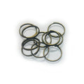 12mm Bronze Split Key Rings – 10 Pack