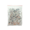 120pcs Tiny Star Charms Silver & Gold for Necklaces & Bracelets – Silver