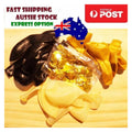 15pcs Gold Clear Black Confetti Circle Balloons