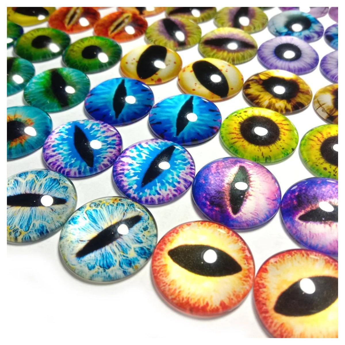 Glass Eyes for Crafts 18mm 20mm 25mm 30mm