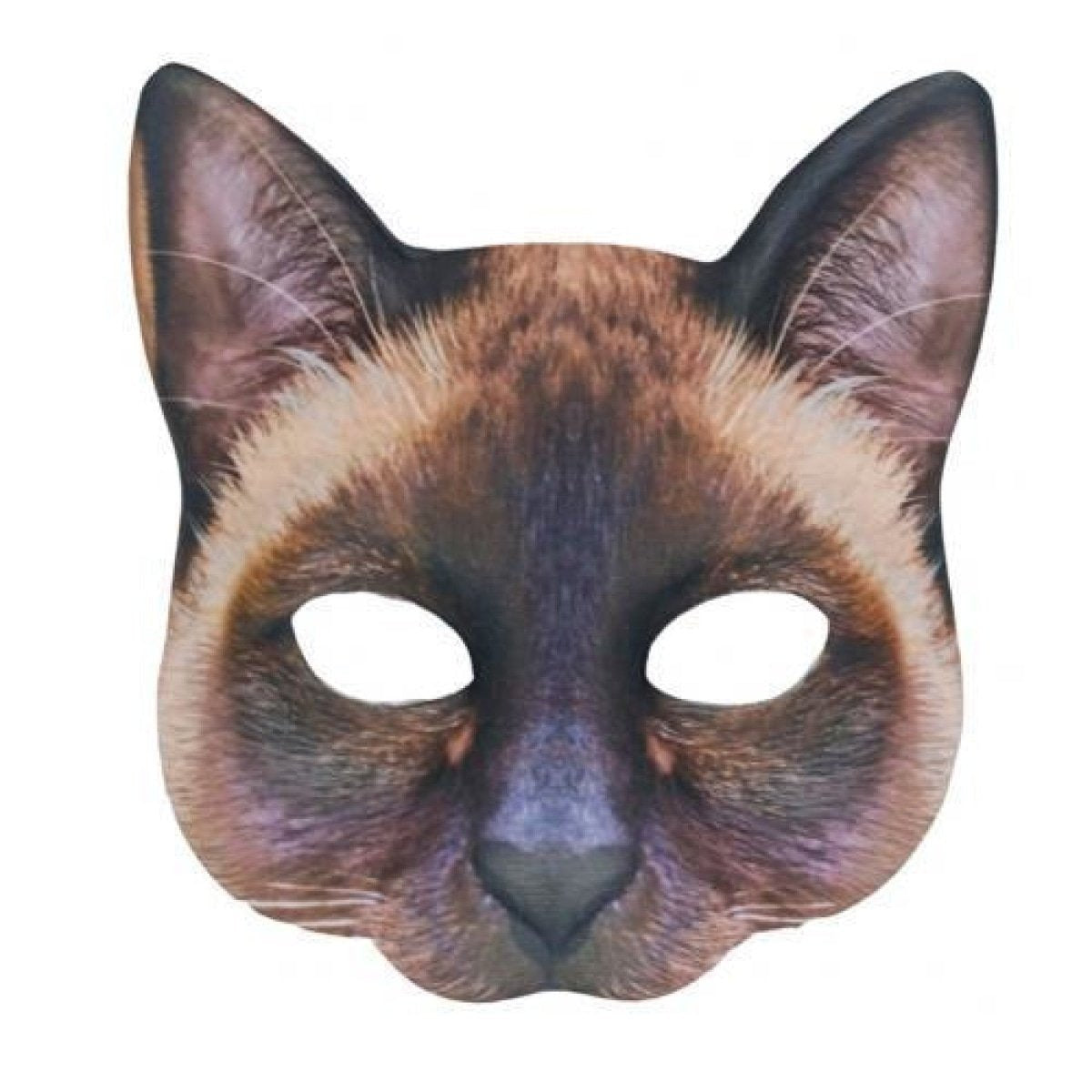 Cat Mask Halloween Children Half Face Party Prop – C