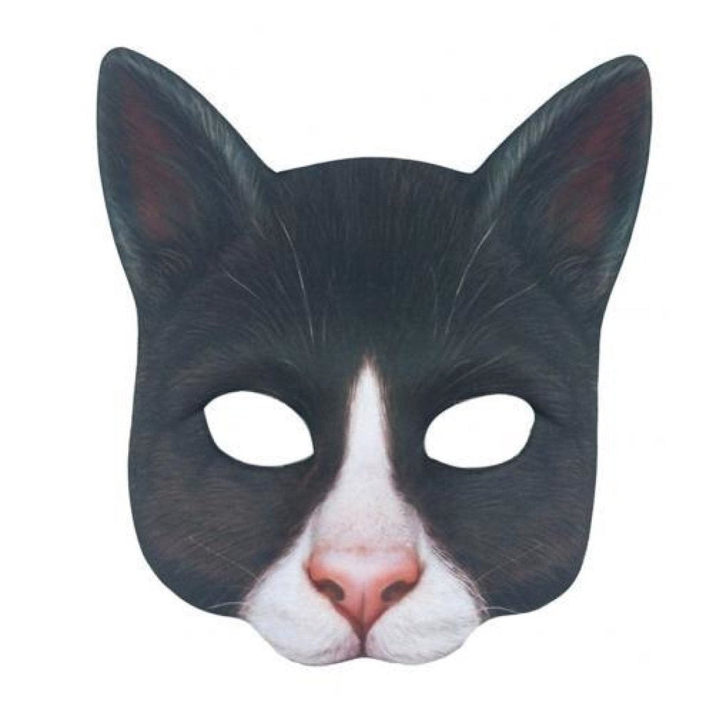 Cat Mask Halloween Children Half Face Party Prop – F