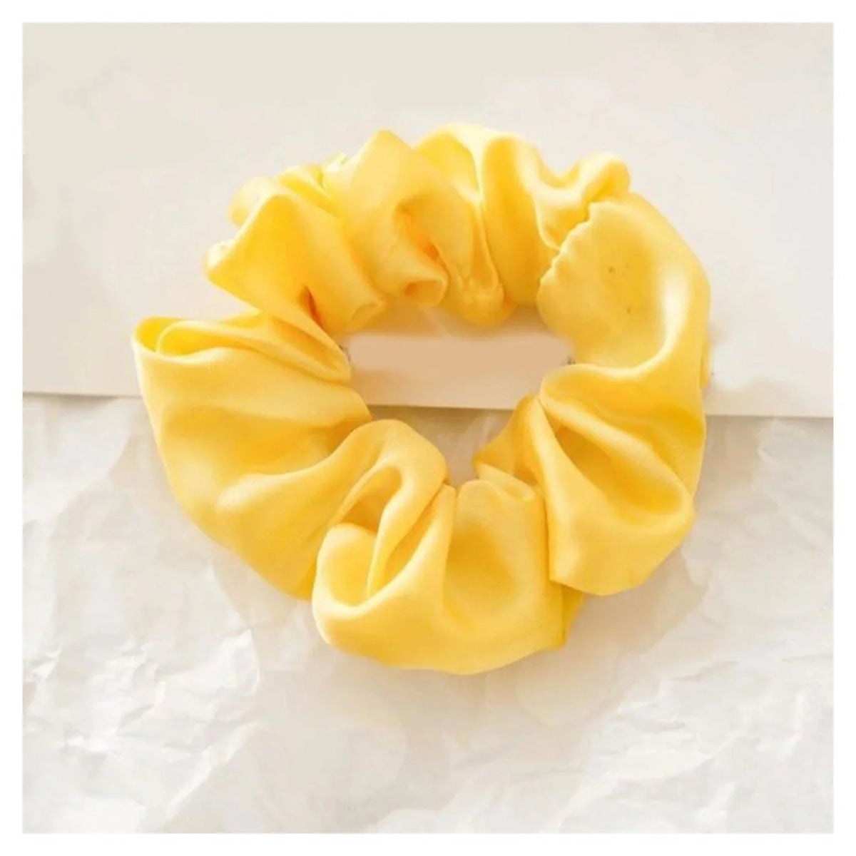 Scrunchy Elastic Hair Band Ponytail – Brown, Pink, Black, Coffee