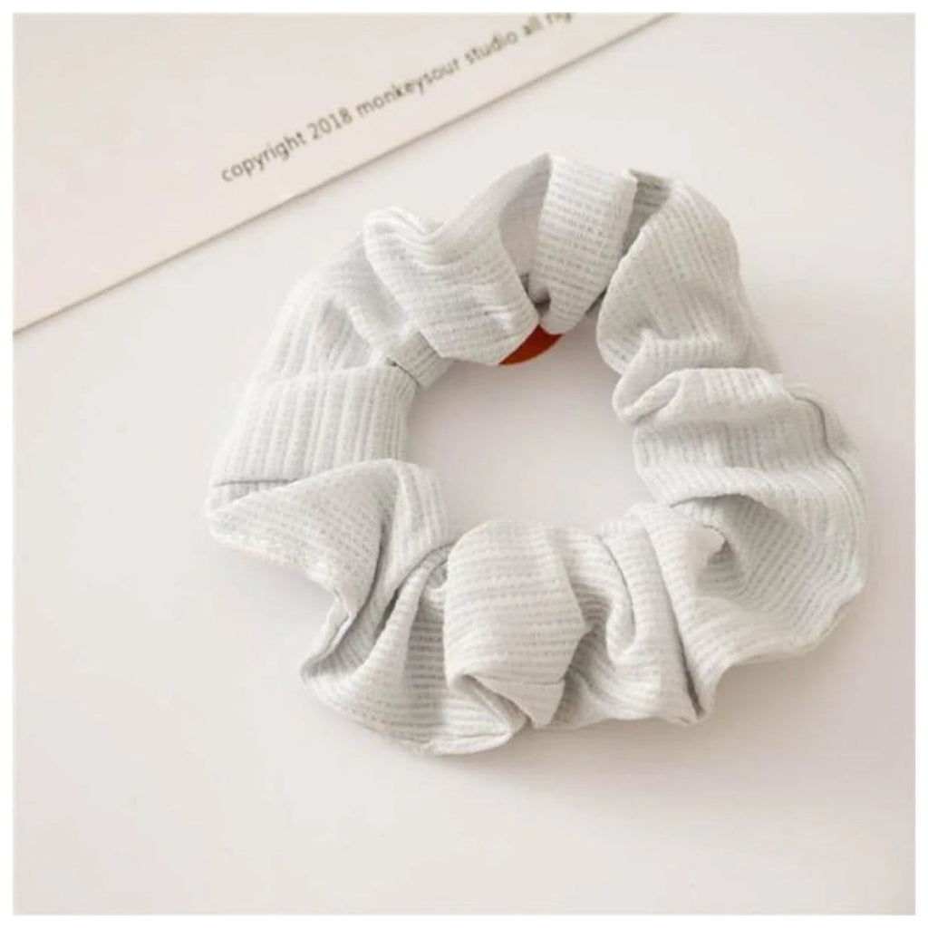 Scrunchy Elastic Hair Band Ponytail – Brown, Pink, Black, Coffee