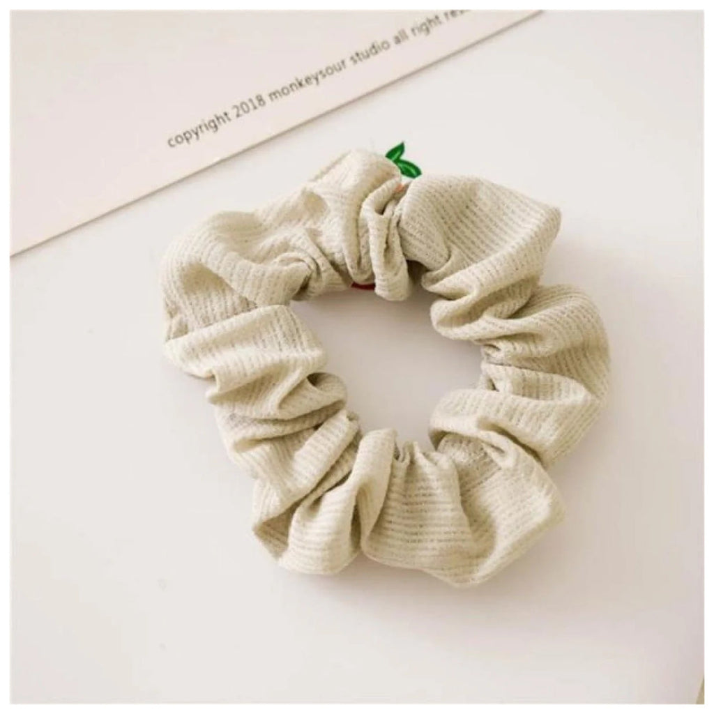 Scrunchy Elastic Hair Band Ponytail – Brown, Pink, Black, Coffee