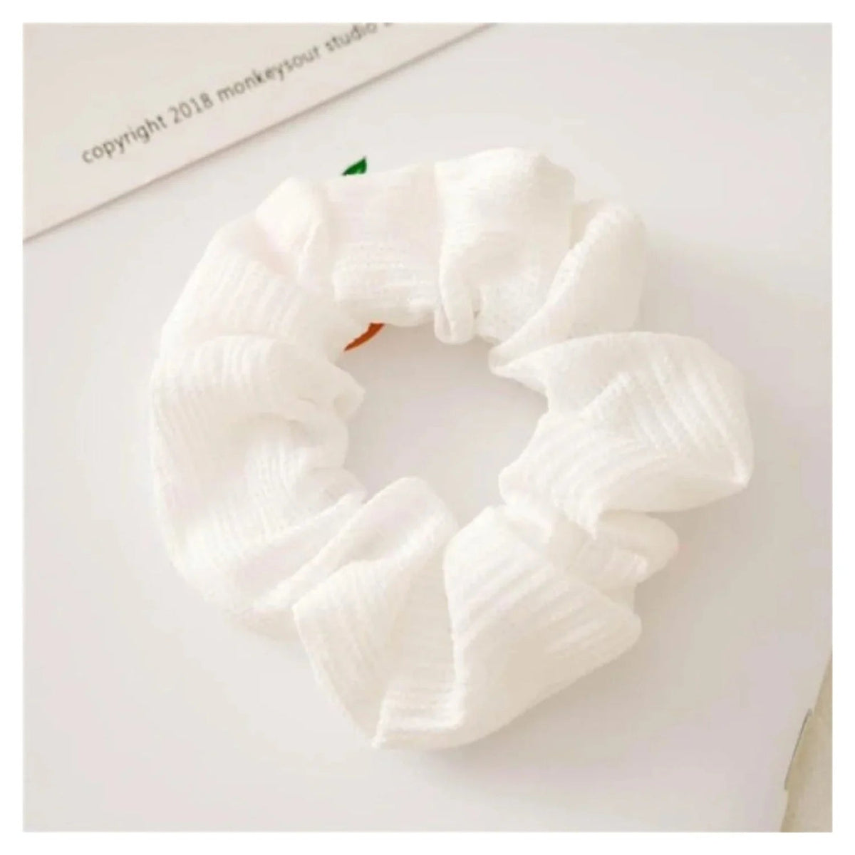Scrunchy Elastic Hair Band Ponytail – Brown, Pink, Black, Coffee