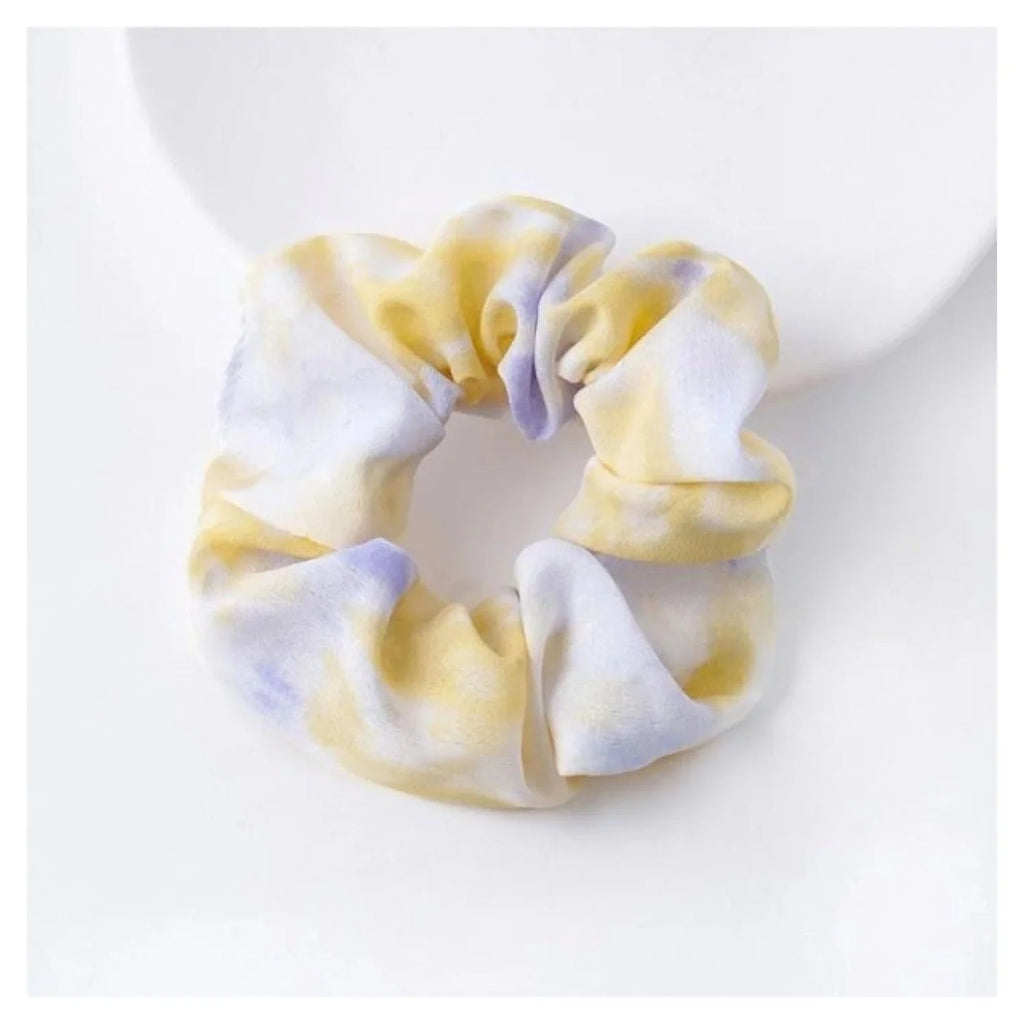 Scrunchy Elastic Hair Band Ponytail – Brown, Pink, Black, Coffee