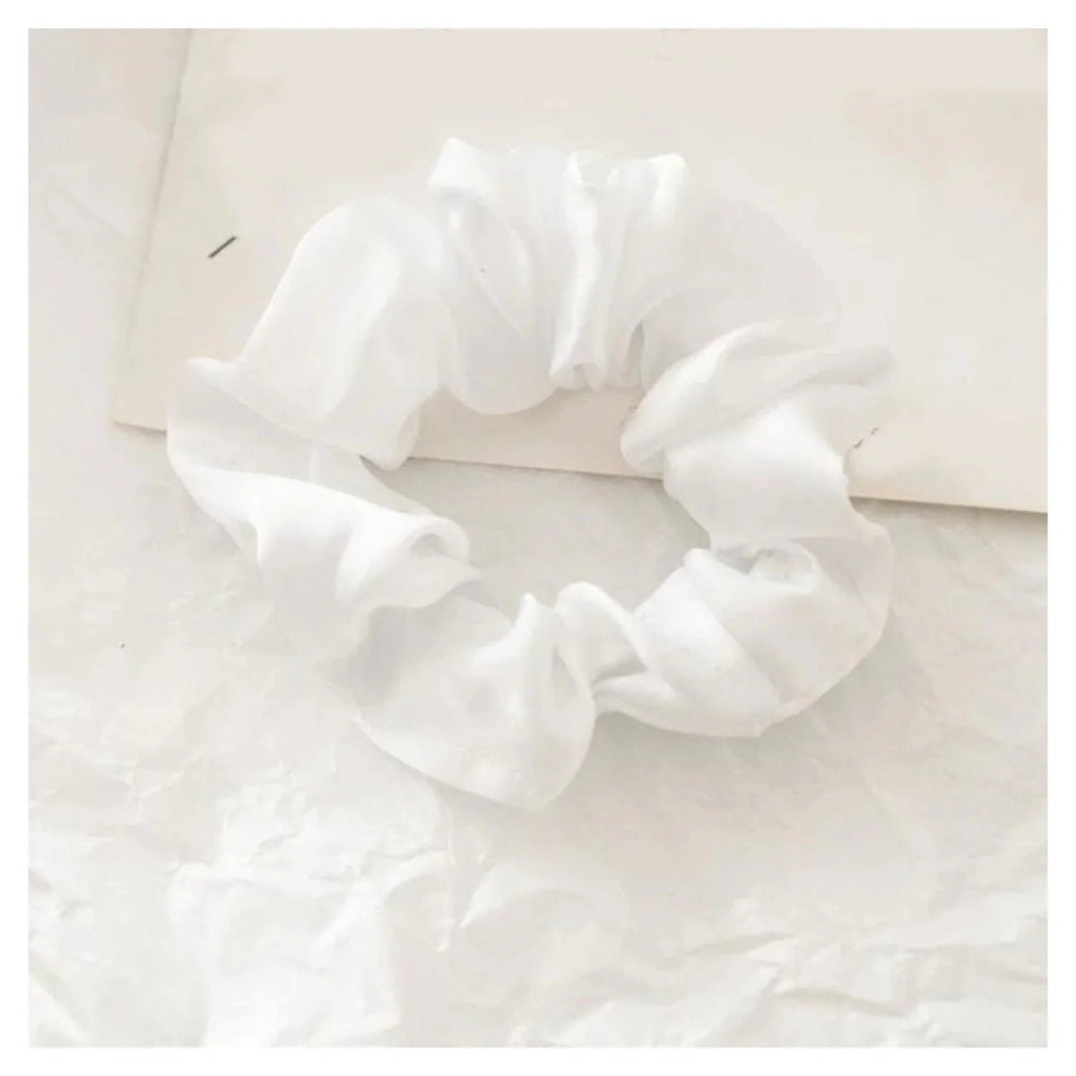 Scrunchy Elastic Hair Band Ponytail – Brown, Pink, Black, Coffee