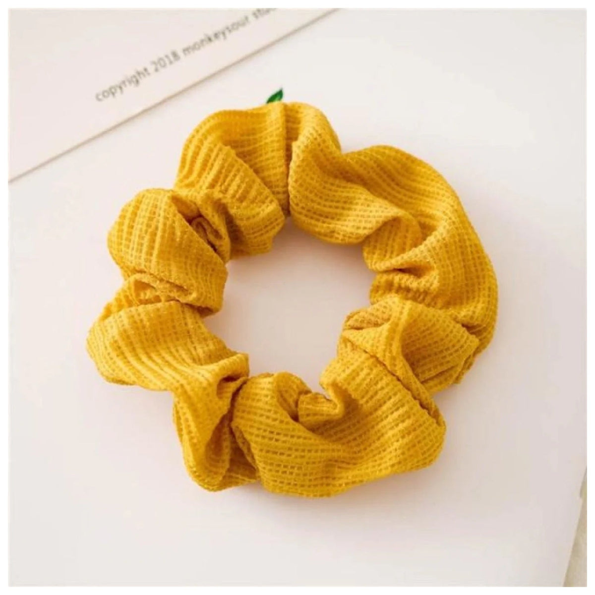 Scrunchy Elastic Hair Band Ponytail – Brown, Pink, Black, Coffee