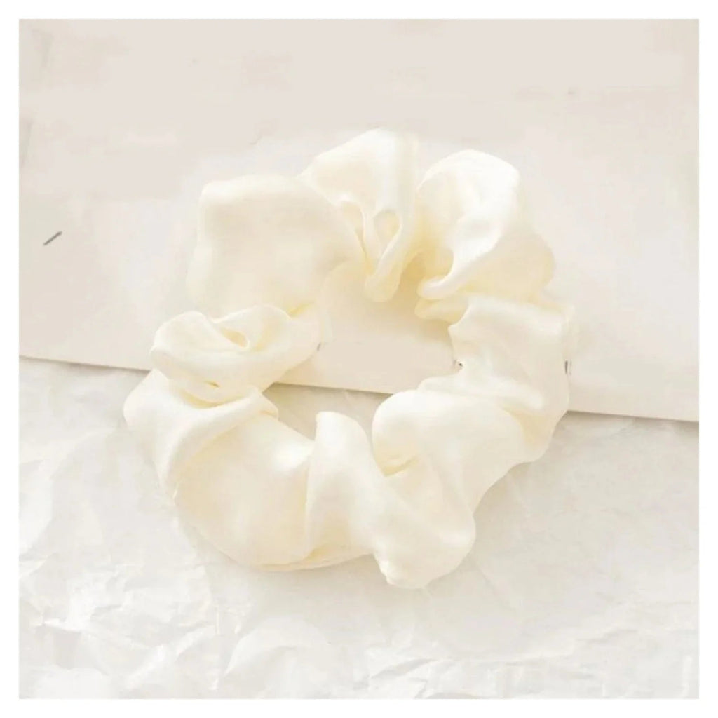 Scrunchy Elastic Hair Band Ponytail – Brown, Pink, Black, Coffee