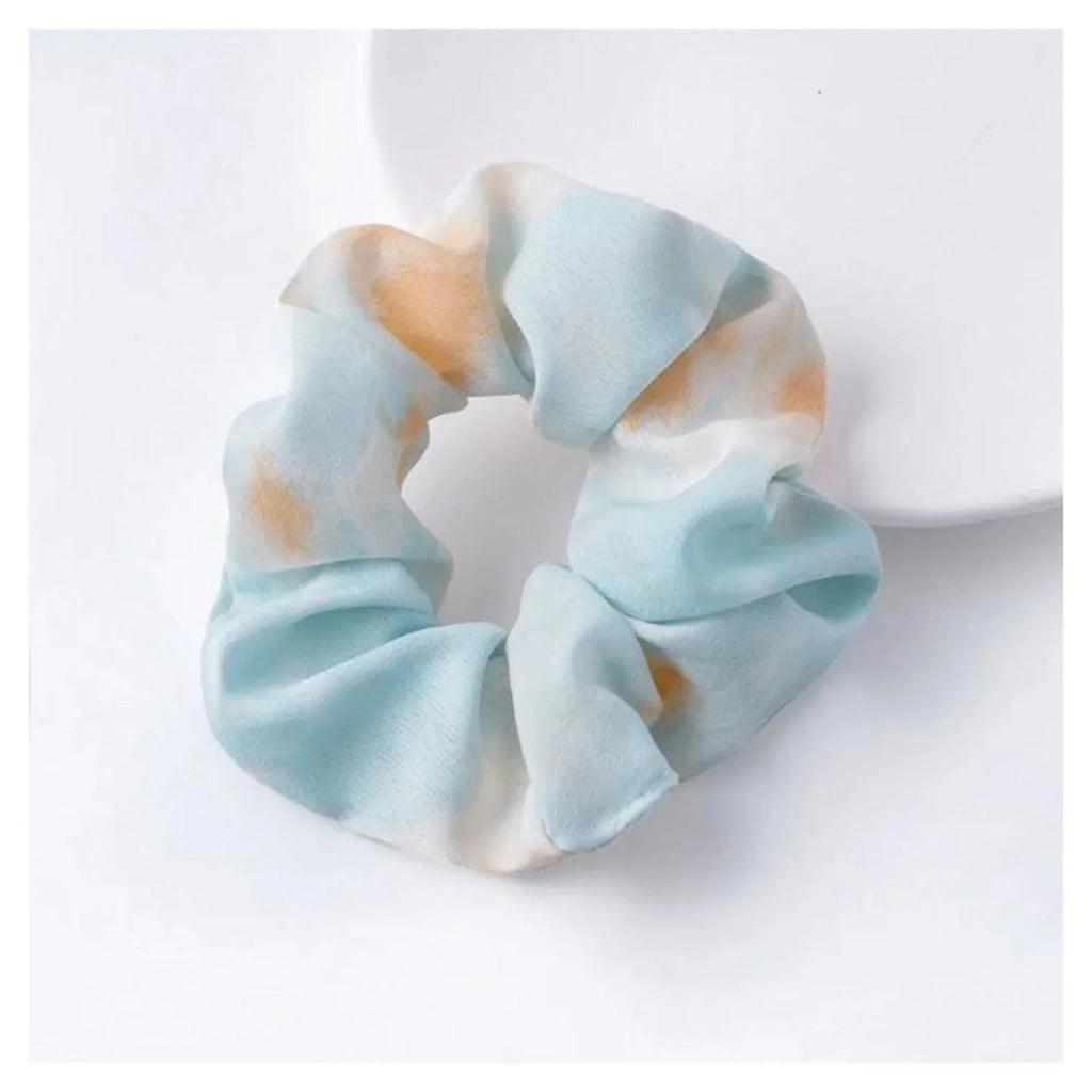Scrunchy Elastic Hair Band Ponytail – Brown, Pink, Black, Coffee