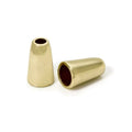 Metal Cord Lock Toggle Clip 8×13 mm with 2.8 mm Hole – Gold / 2, Gold / 10