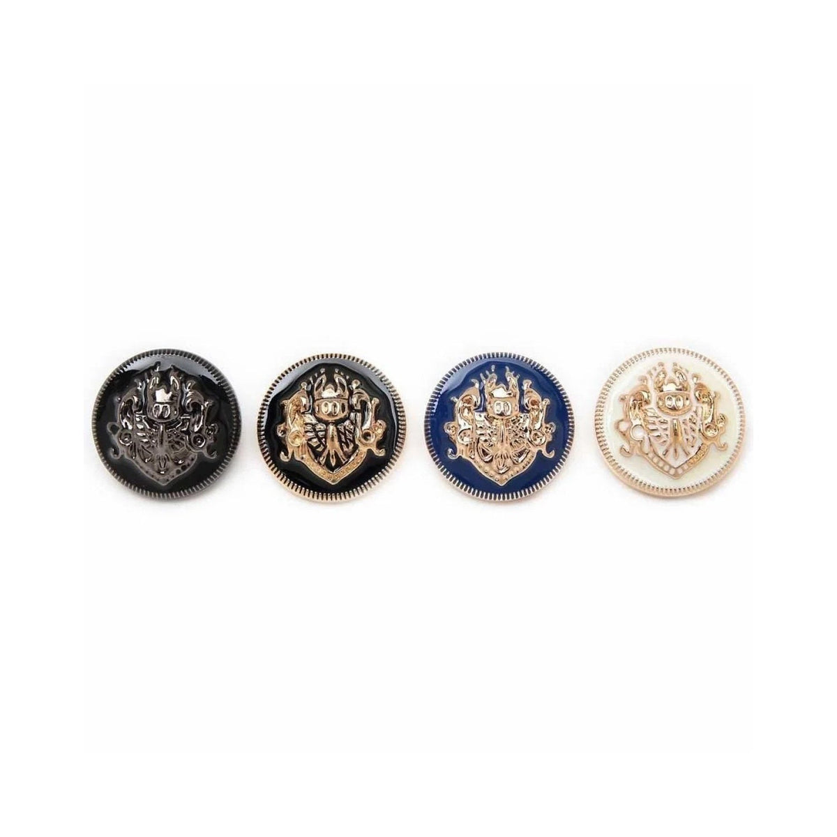 Lion Metal Brooch Set 2 or 6 Pieces 10-25mm