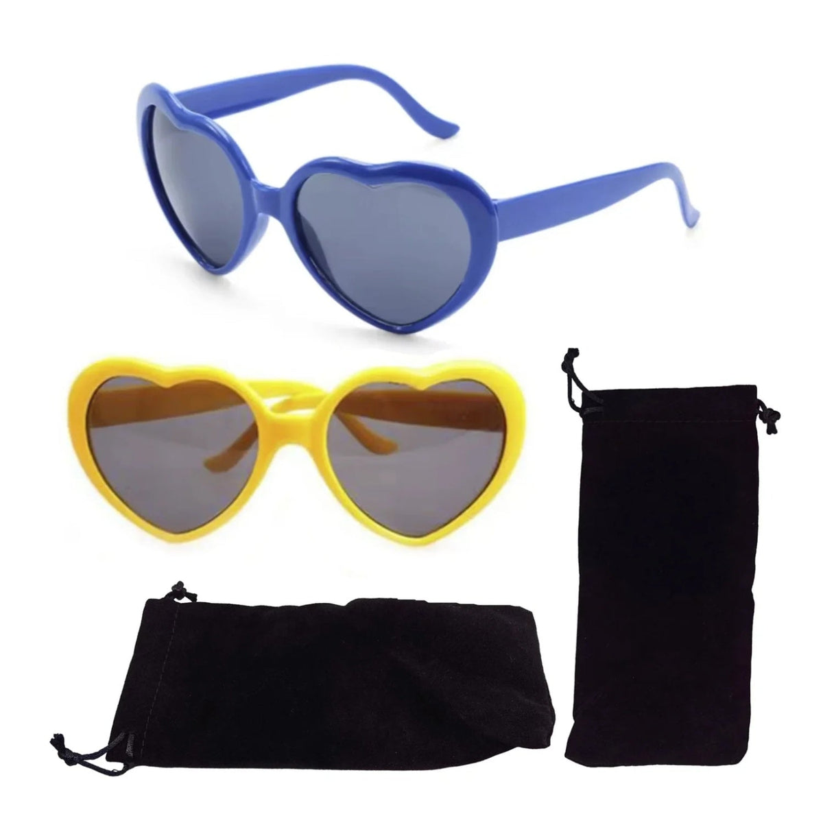 Diffraction Glasses Love Heart Shape Hovering Effect – 2 Pairs