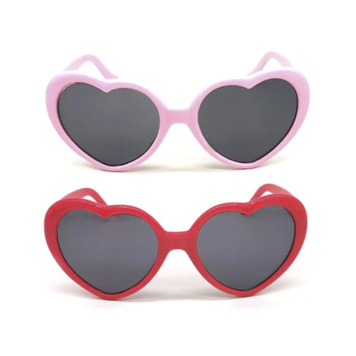 Diffraction Glasses Love Heart Shape Hovering Effect – 2 Pairs