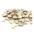 200pcs 10mm Wooden Love Hearts for DIY Scrapbooking