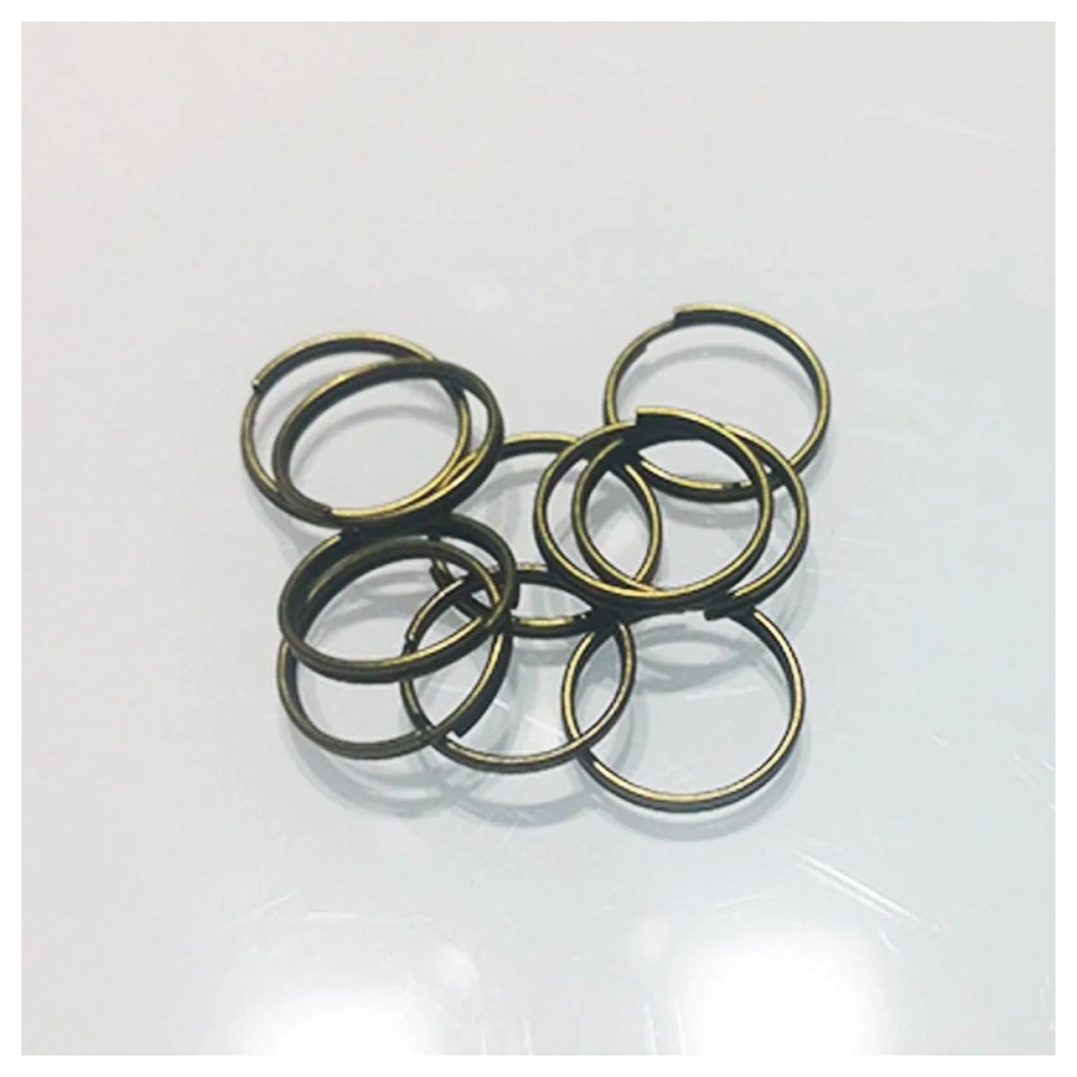 200pcs Split Key Rings Small 4mm-12mm Silver & Gold – 12mm Bronze, 10mm Bronze, 8mm Bronze, 7mm Bronze, 6mm Bronze, 5mm Bronze